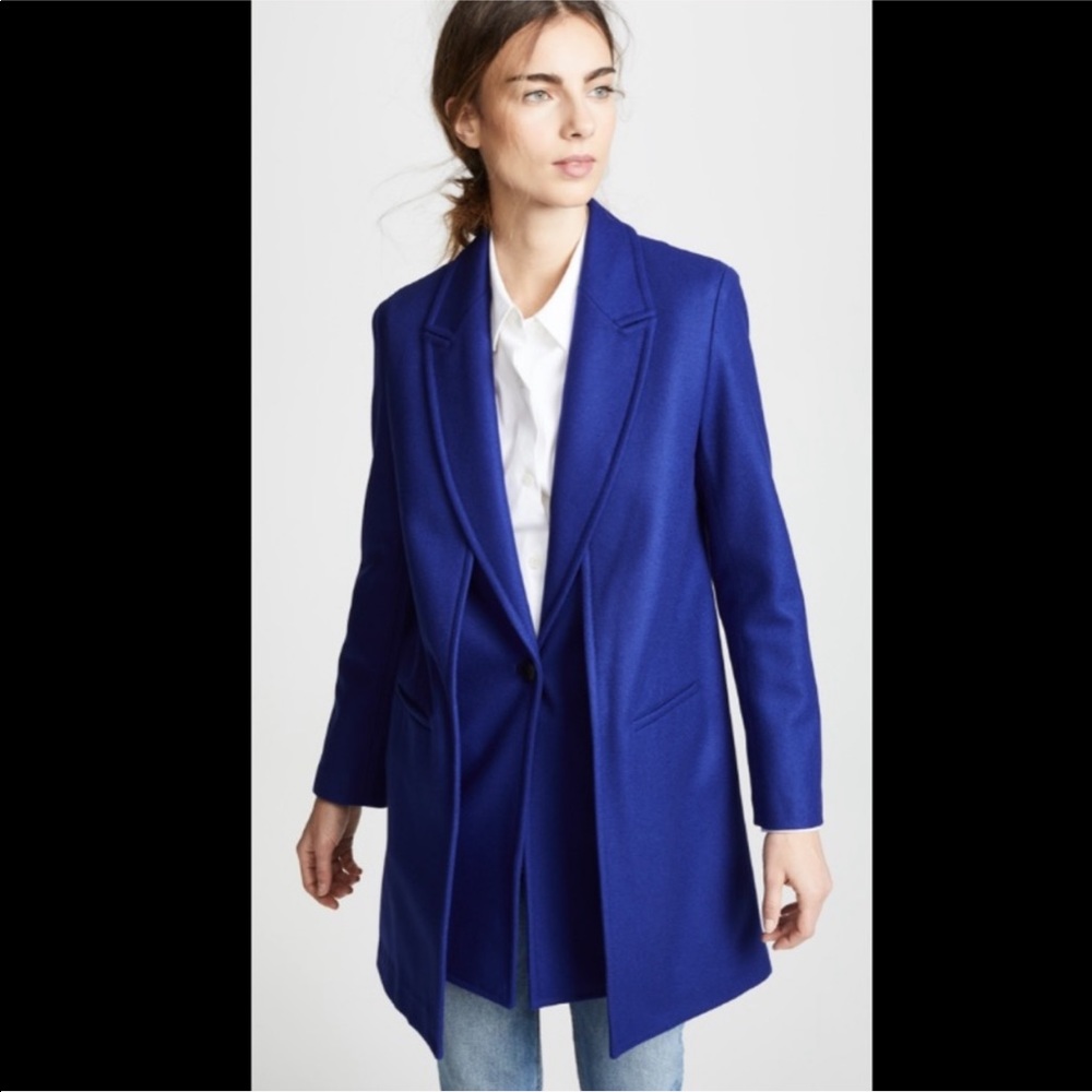 Rag & Bone Kaye layered peacoat jacket